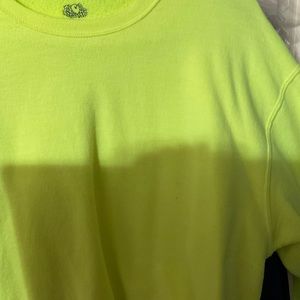 Long sleeved sweat shirt